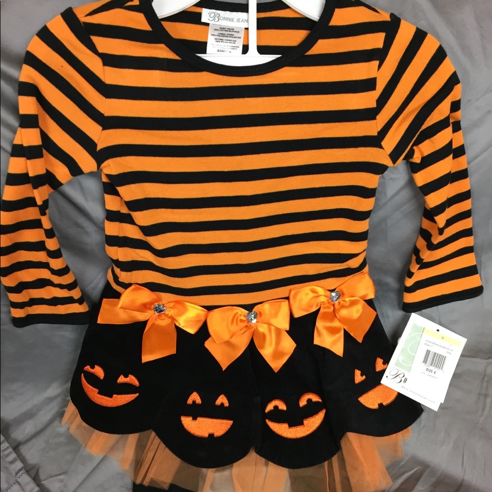 NWT Bonnie Jean Halloween outfit